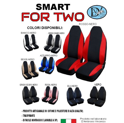Coprisedili per smart for two - per,